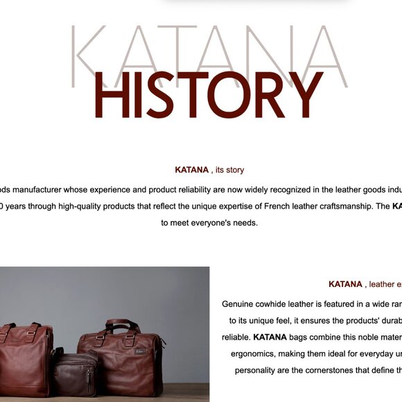 A VINTAGE Katana Paris BriefCase- - Picture 7 of 7